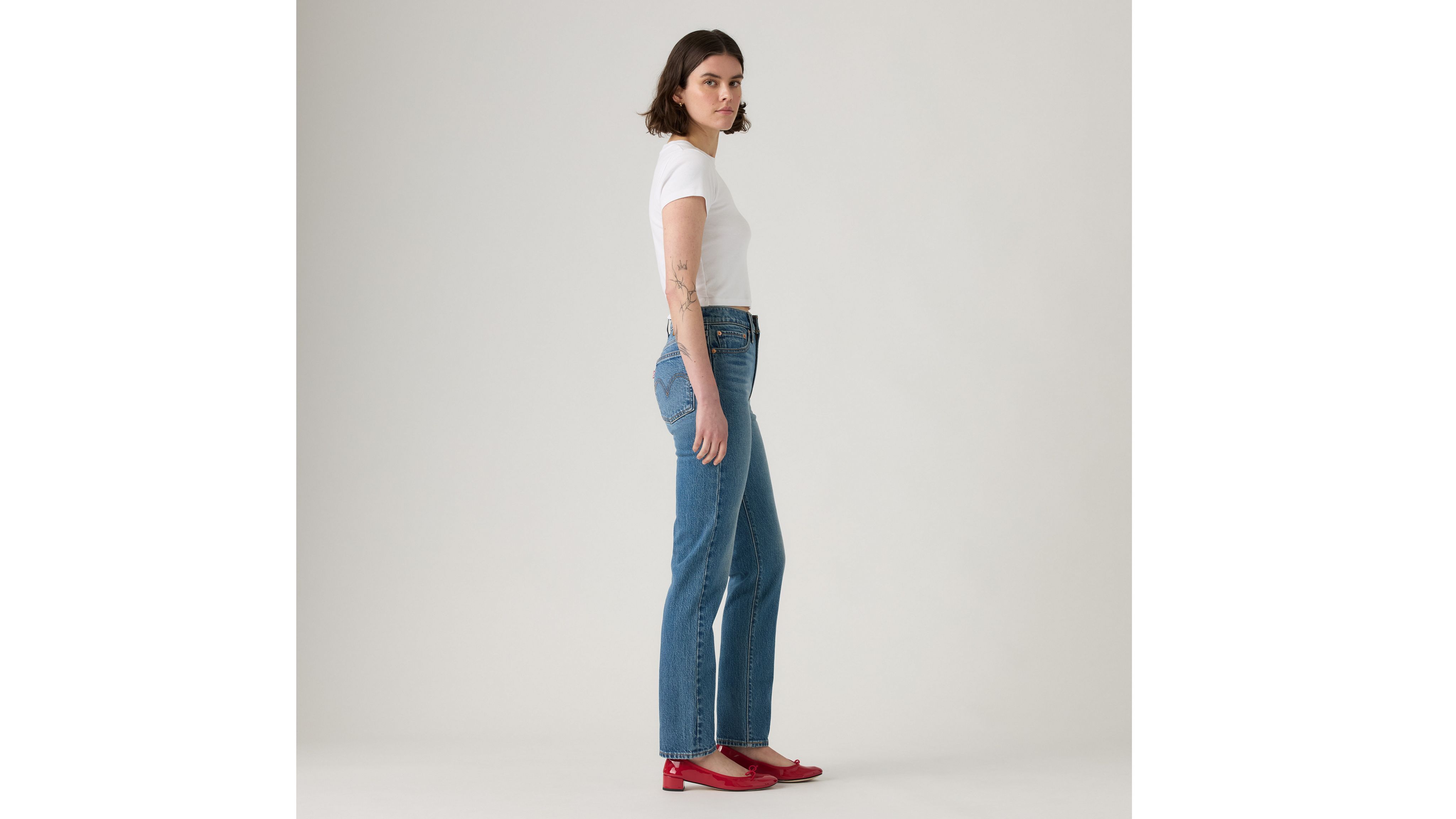 Wedgie Slim Jeans Blau Levi S At