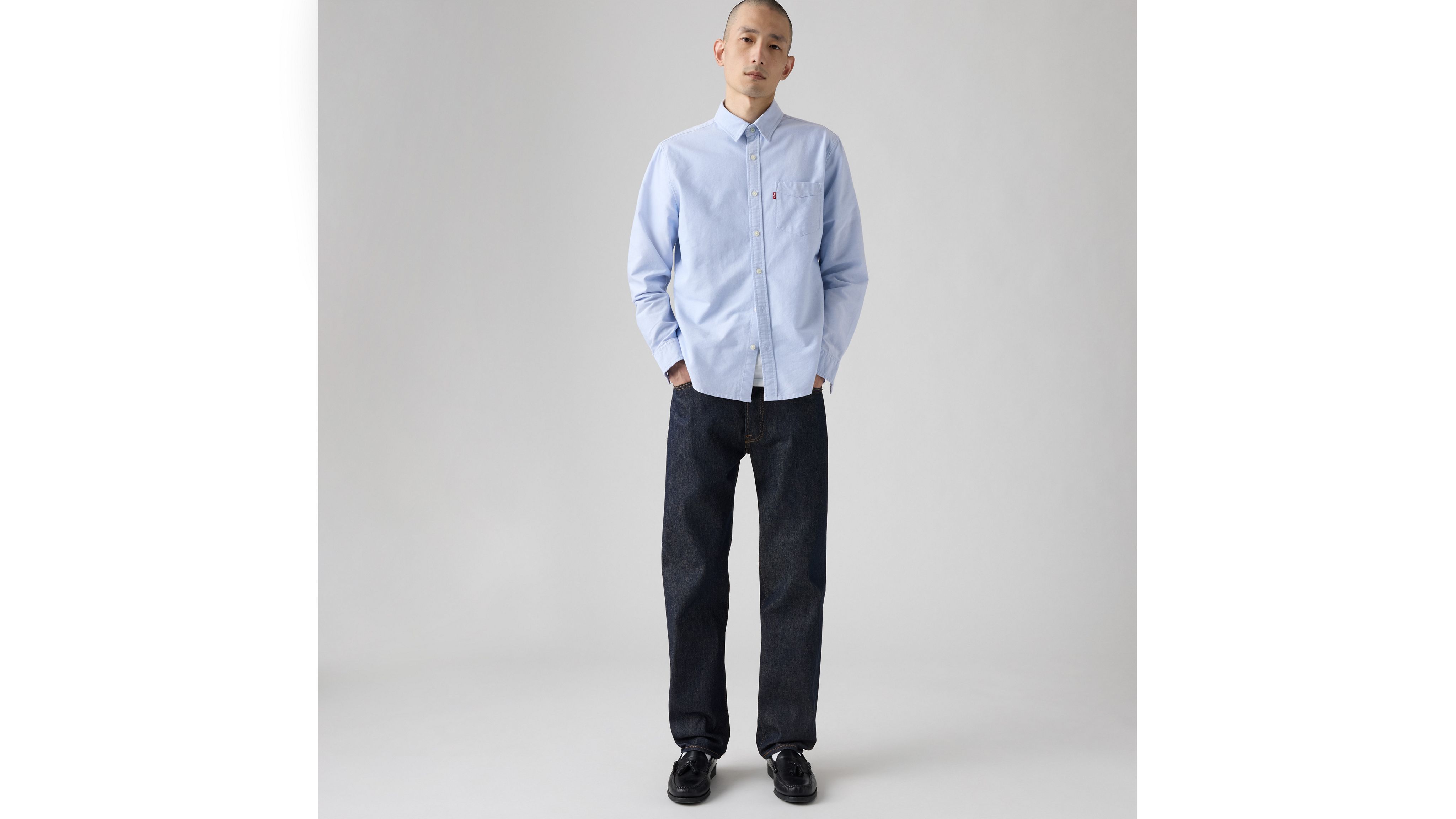 Leather 501 Levi Jeans - Best Ocean Backgrounds in Retina