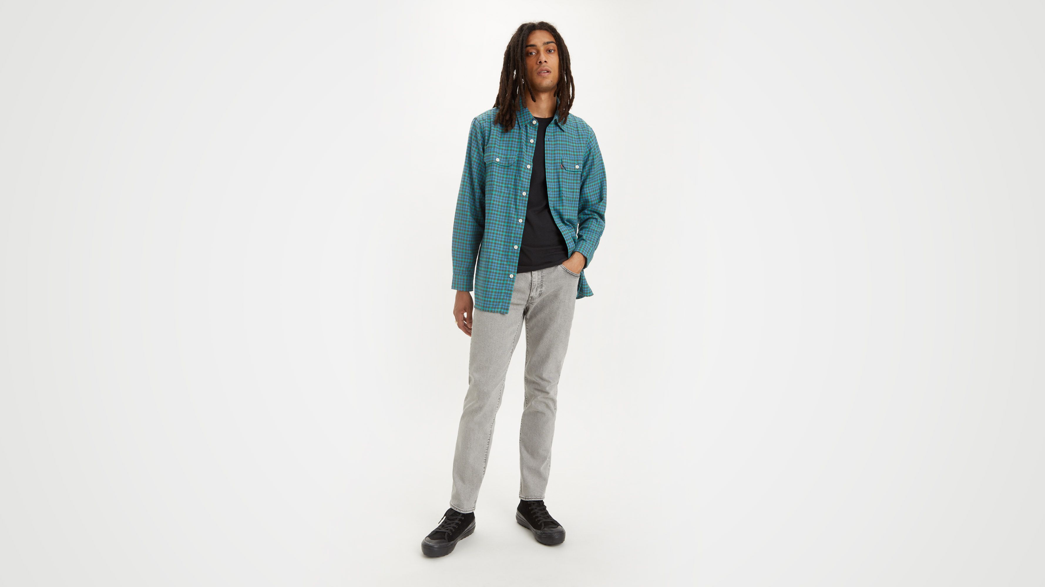 Jean 511邃 Slim Gris Levi Sﾂｮ Be