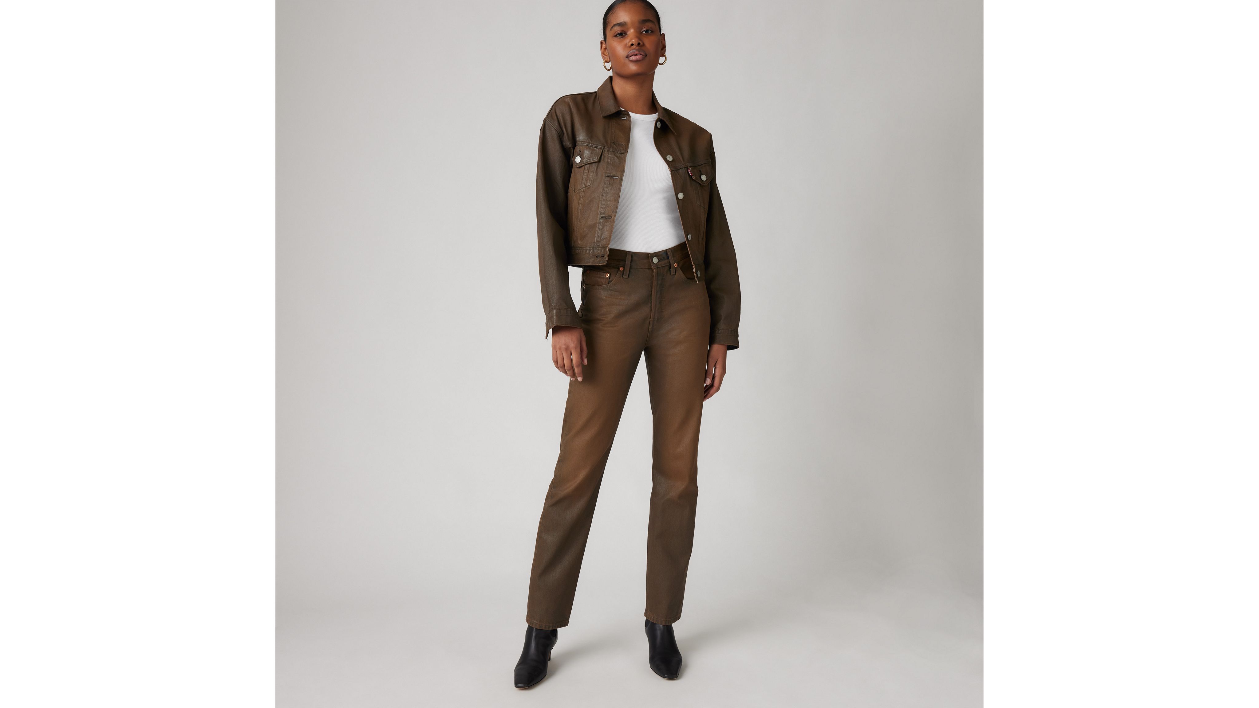 Jean 501 Original Marron Levi S Fr