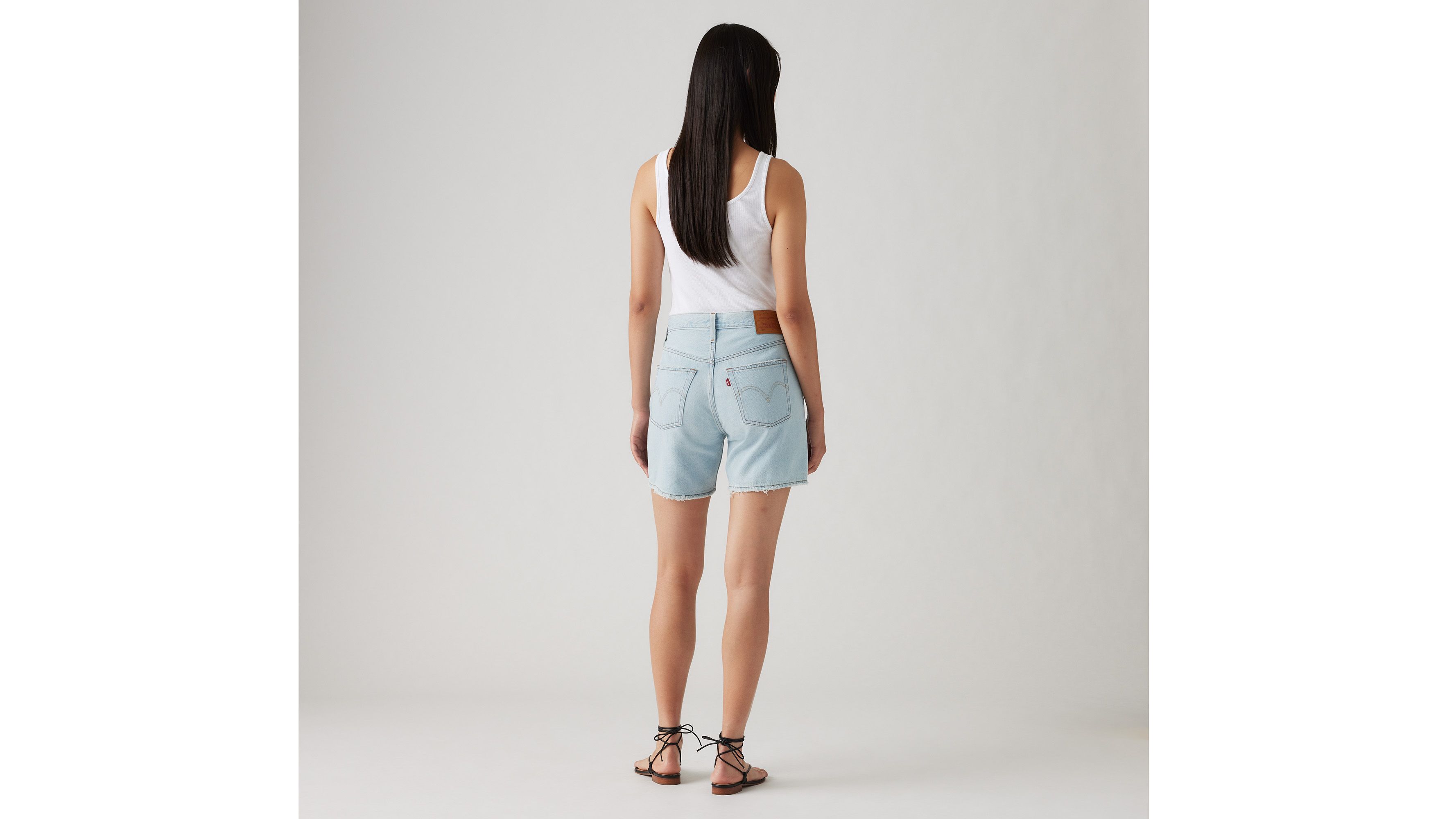 501 Original Fit Mid Thigh Lightweight Women S Shorts Light Wash - Minimal Wallpapers - Elegant Full HD Collection