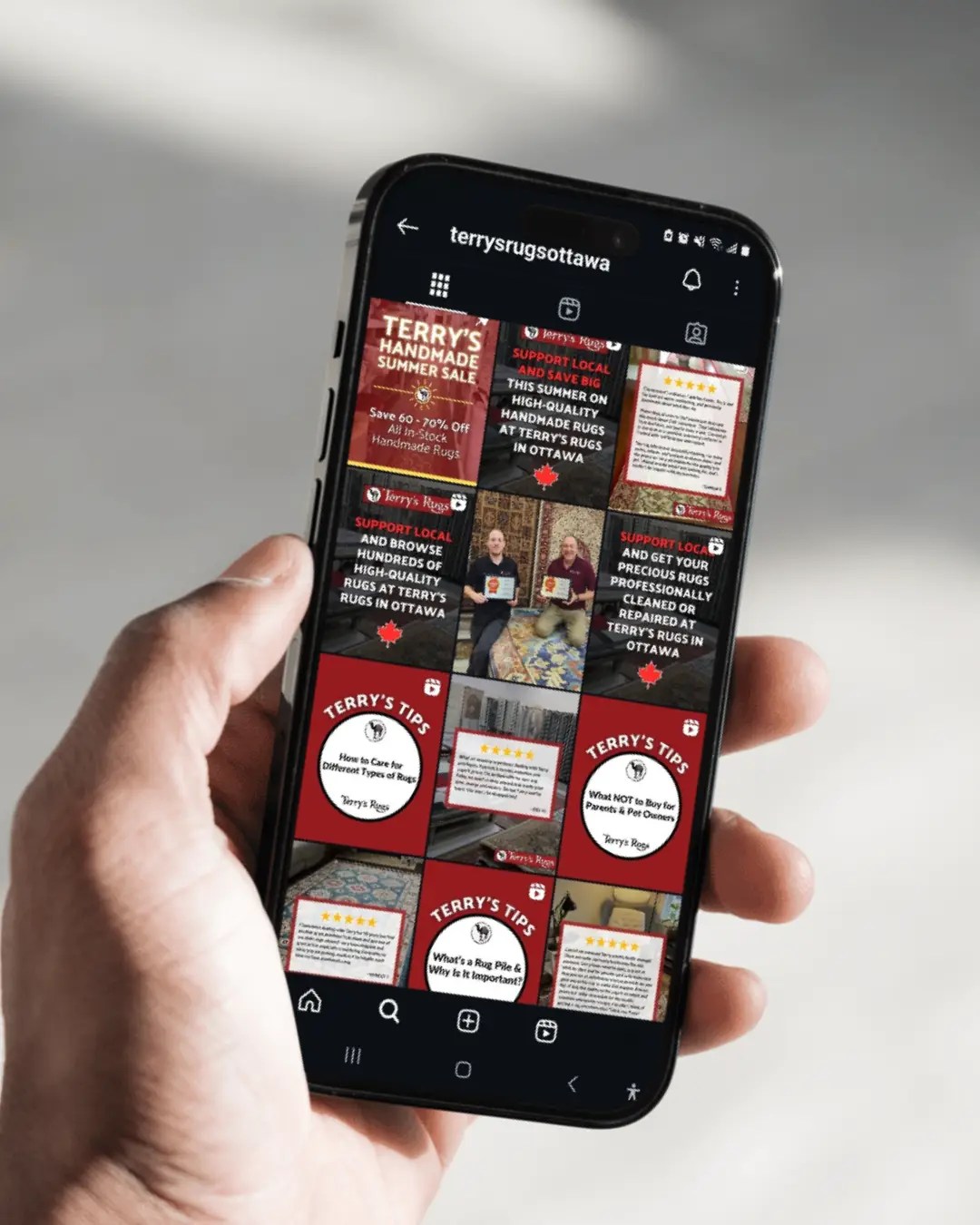 Terry's Instagram Feed