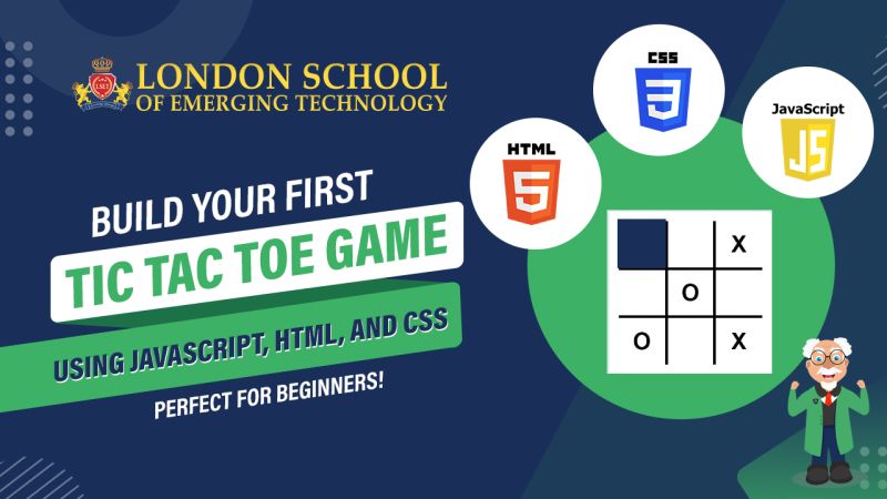 Build Your First Tic Tac Toe Game Using Javascript Html And Css - Premium Gradient Design Gallery - 8K