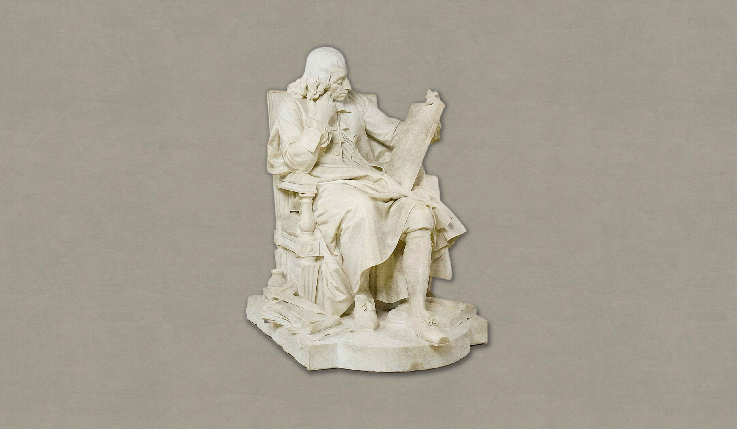 Blaise Pascal karya Agustin Pajou
