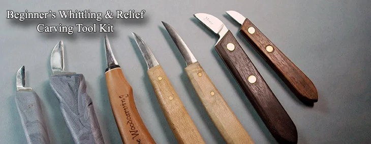 beginner's carving tool set