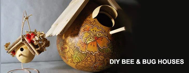 Gourd Bee Houses