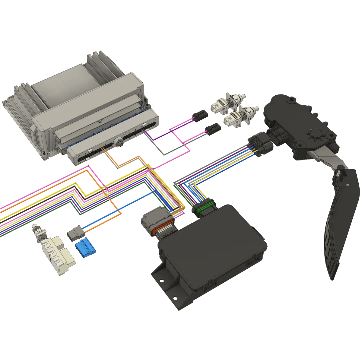 #1 source of ls-series engine wiring harness connectors