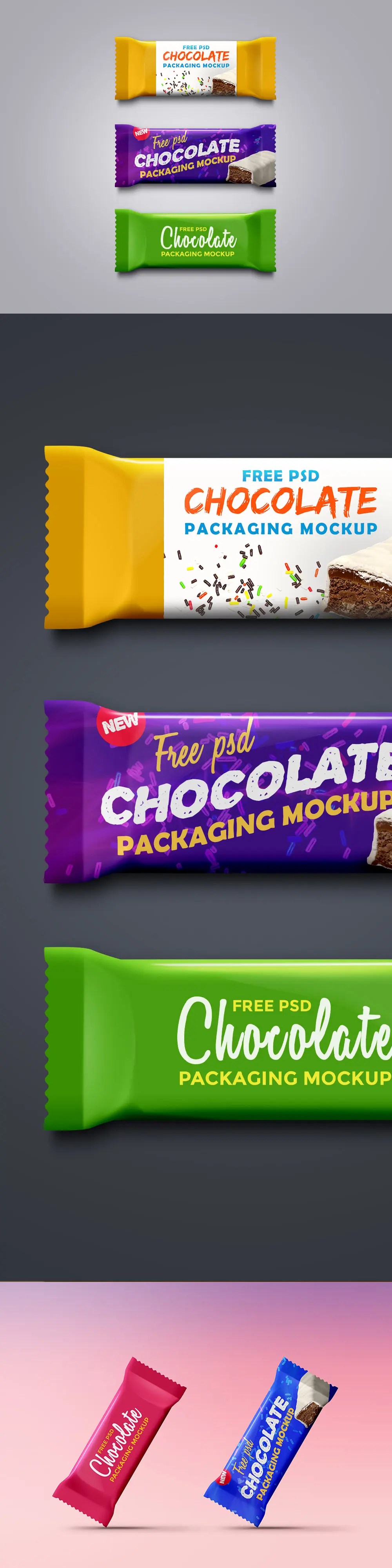 This free mockup psd templates from individual graphic designers of the world is ideal to better showcase your design. Chocolate Packaging Mockup Psd Template Ltheme