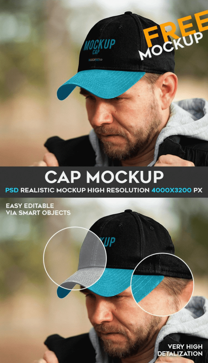 Free mockup mockups template psd photoshop design download freebie cap. Free Cap Mockup Psd Template Ltheme