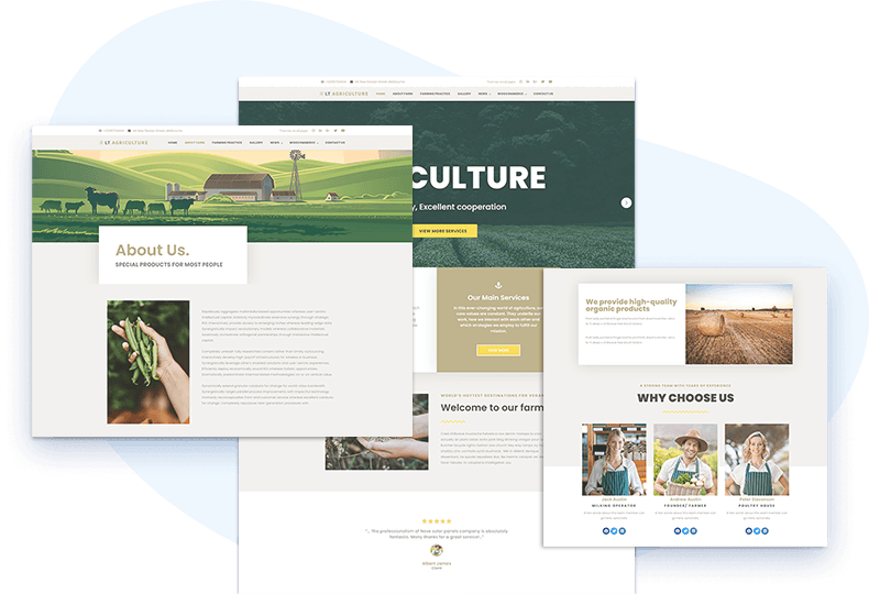 Get for free in one membership. Lt Agriculture Free Responsive Farmer Vegetable Wordpress Theme