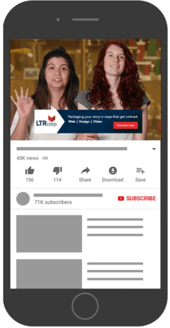 Google Video Ad example