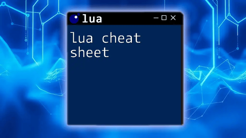 Lua Cheat Sheet Quick Reference - Classic Mobile Nature Wallpapers | Free Download