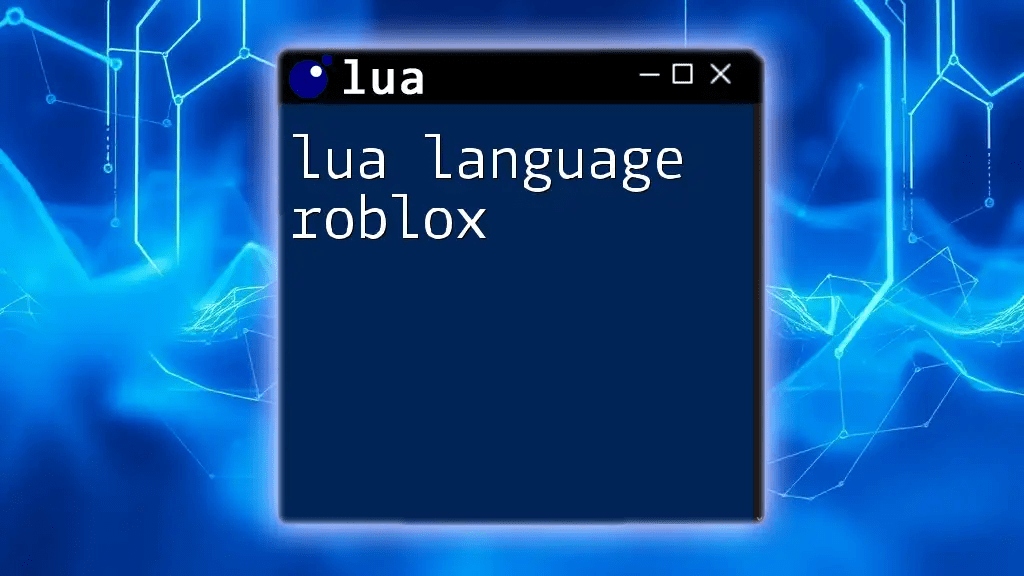 Ultimate Lua Tutorial Roblox Quickstart Guide Lua Language Roblox.webp