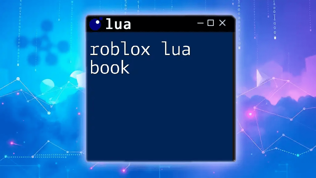 Roblox Lua Learning Made Easy Quick Guide For Starters Roblox Lua Book.webp