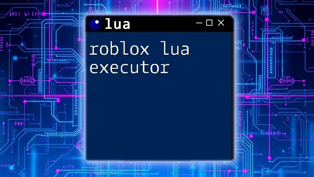 Mastering Roblox Lua Scripts In No Time Roblox Lua