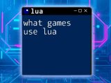What Does Lua Mean Unlocking Its Core Concepts