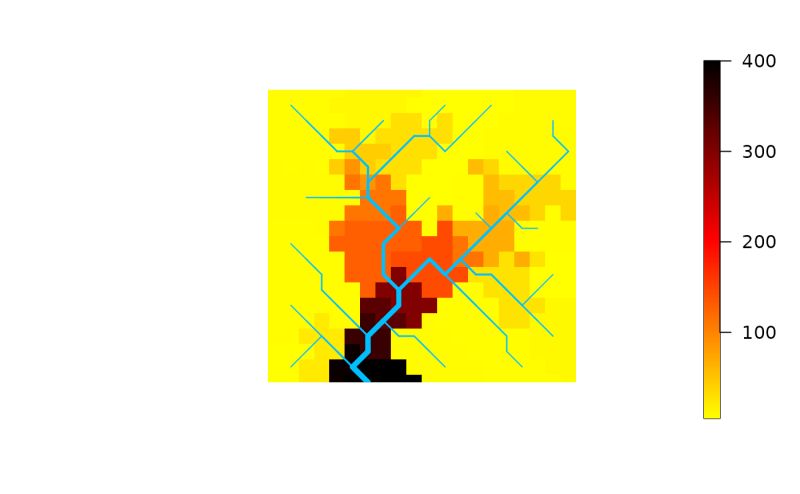 Draw An Optimal Channel Network Draw Simple Ocn Ocnet - High Resolution Mountain Designs for Desktop