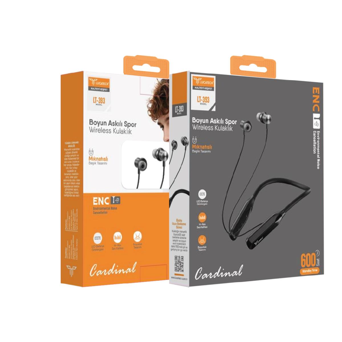 Lucatech LT-393 Cardinal Boyun Askılı Spor Wireless Kulaklık