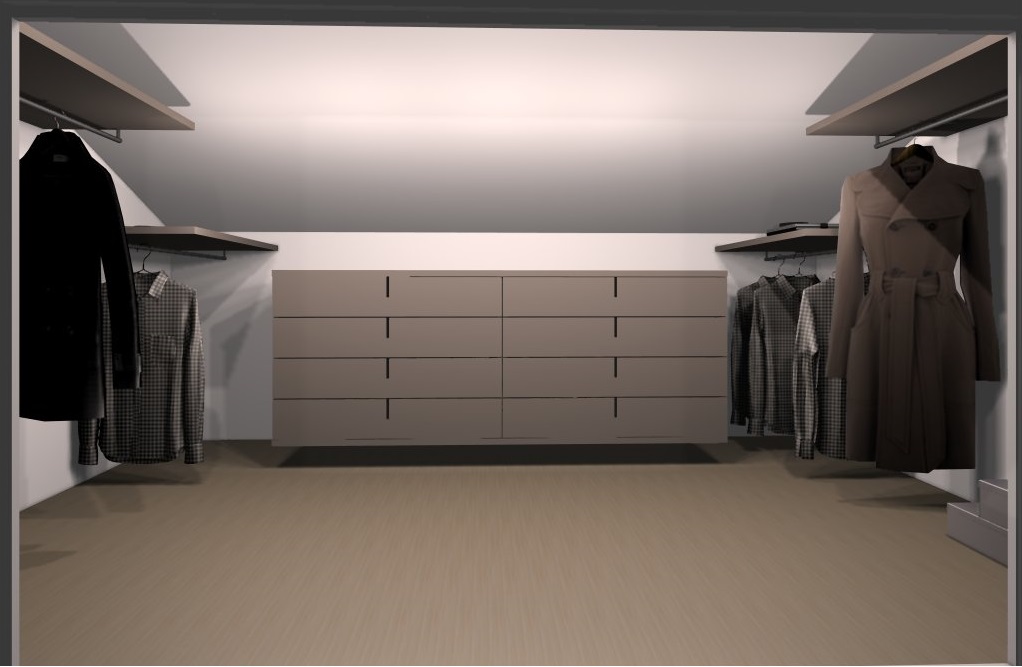 MATT LACQUER | Wardrobe cabinets by Porcelanosa-Gamadecor