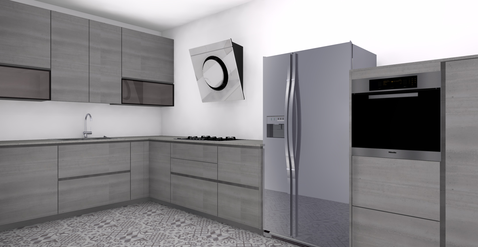 CERAMIC | Kitchen cabinets by Porcelanosa-Gamadecor
