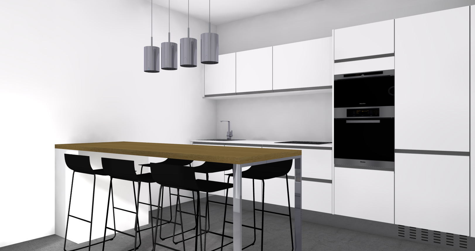 LAMINATE | Kitchen cabinets by Porcelanosa-Gamadecor