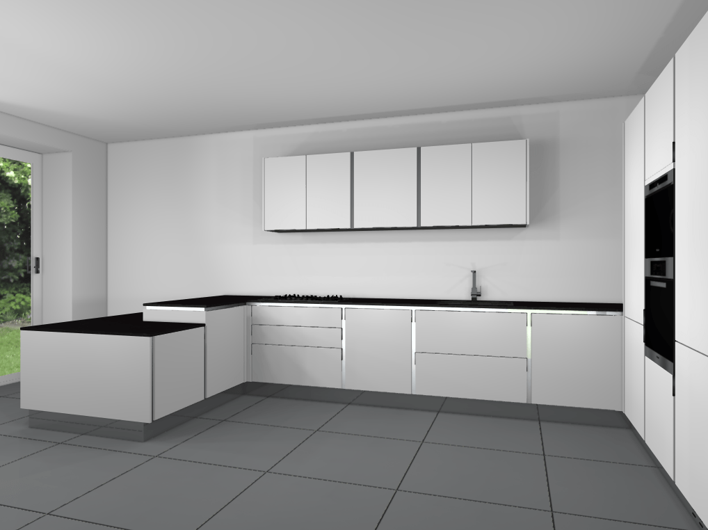 LAMINATE | Kitchen cabinets by Porcelanosa-Gamadecor