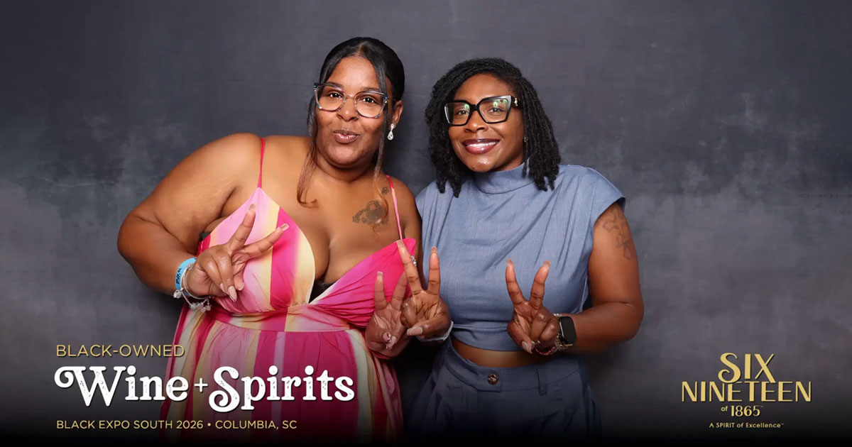 Brand Activation for Six Nineteen of 1865 at the Black Owned Wine + Spirits Event