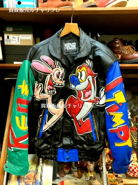 日*1様 MAZIAR LEATHER GALLERY レザー ジャケット XS MAZIAR LEATHER GALLERY 買取 京都 ニコロデオン キャラクター レザー