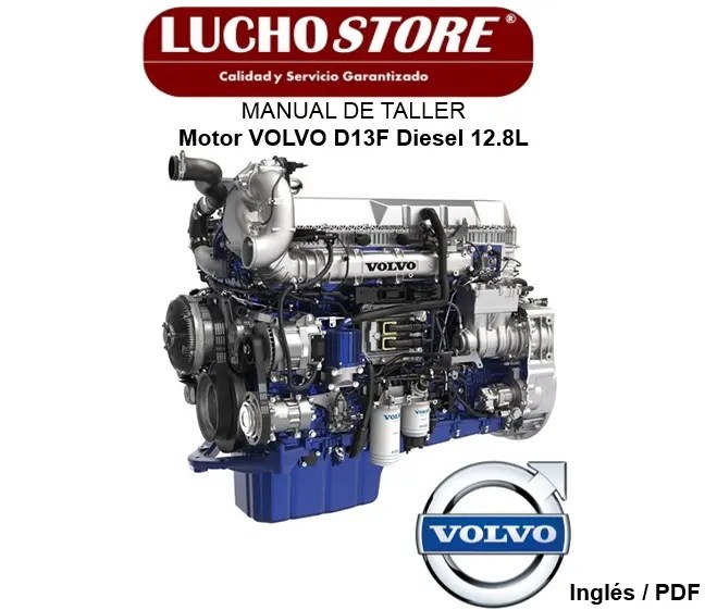 Manual de Taller Motor Volvo D13F Diesel 12.8L
