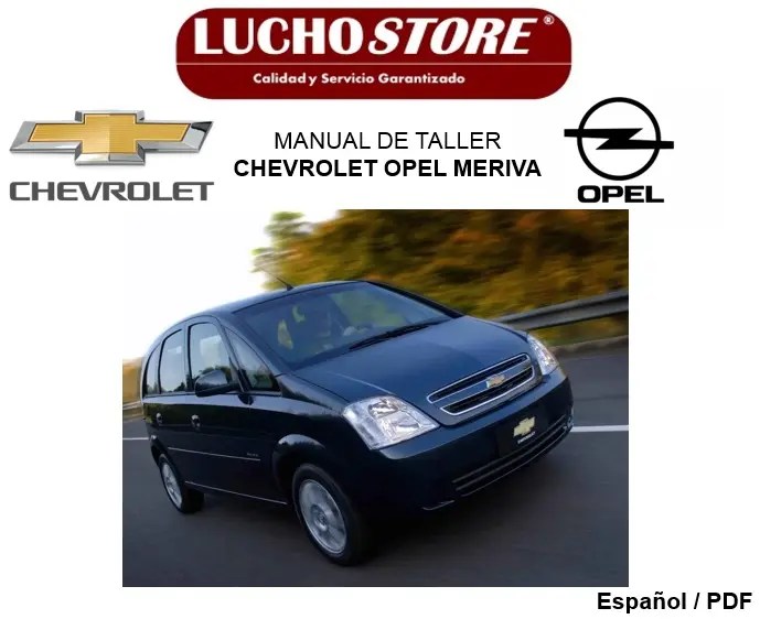 Manual de Taller Chevrolet Opel Meriva Reparación