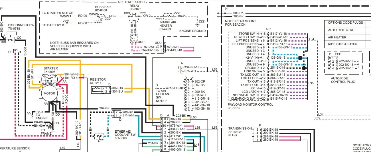 Manual de Diagramas Elctricos Caterpillar 950F II y 960F | Manuales ...