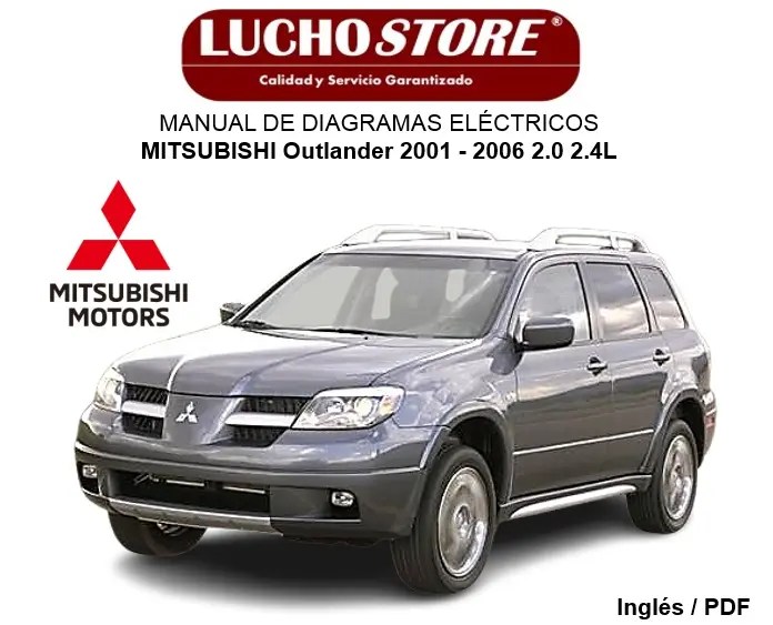 Manual de Diagramas Eléctricos Mitsubishi Outlander 2001 - 2006 2.0 2.4L