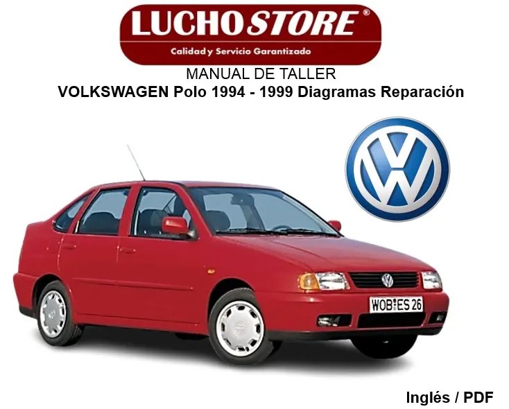 Manual de Taller Volkswagen Polo 1994 - 1999 Diagramas Reparación