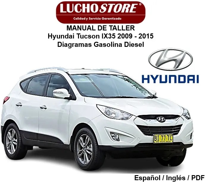 Kit De 3 Interruptores De Ventana Eléctrica Para Hyundai Tucson IX35 2010-2015 - Números OEM 93580-2Z000 / 93576-2S000