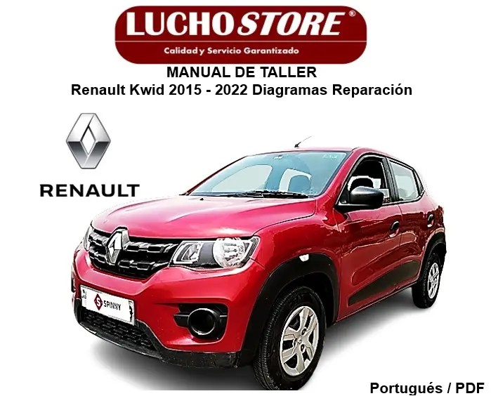 Manual de Taller Renault Kwid 2015 - 2022 Diagramas Reparación