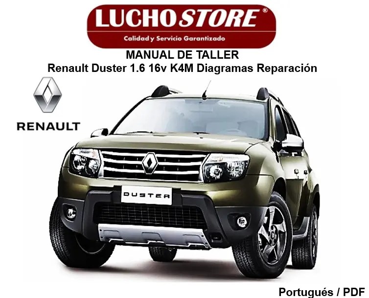 Renault Duster Manual de Taller 1.6 16v K4M Diagramas Eléctricos