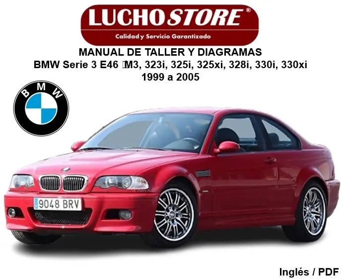 BMW Serie 3 Manual de Taller y Reparación E46  M3, 323i, 325i, 325xi, 328i, 330i, 330xi Diagramas ECU 1999 a 2005