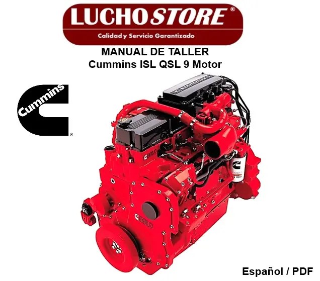 Cummins ISL QSL 9 Motor Manual de Taller y Reparacion