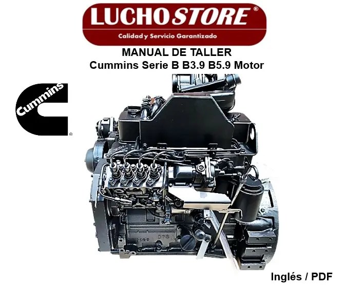 Cummins Serie B B3.9 B5.9 Motor Manual de Taller y Reparación