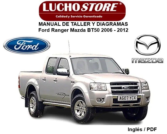 Ford Ranger Mazda BT 50 2006 - 2012 Manual de Taller Diagramas Eléctricos