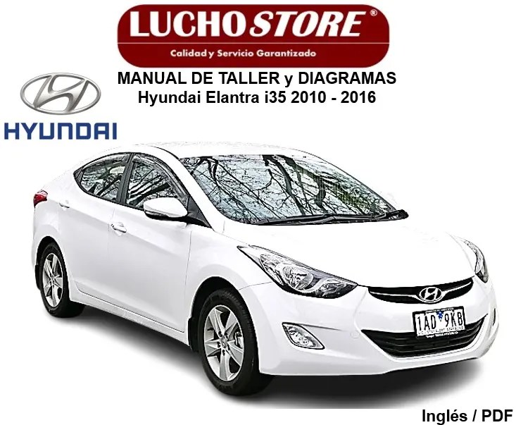 Hyundai Elantra i35 2010 - 2016 Manual de Taller Diagramas Eléctricos