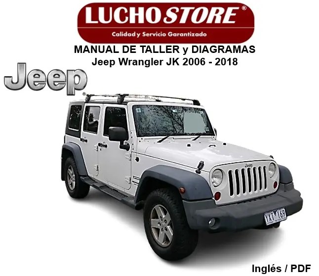 Jeep Wrangler JK 2006 - 2018 Manual de Taller Diagramas Eléctricos