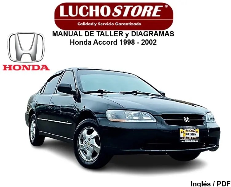 Honda Accord 1998 - 2002 Manual de Taller Diagramas Eléctricos