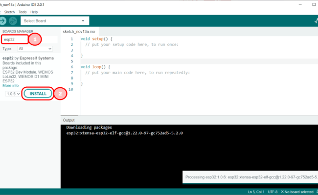 How To Install ESP32 Boards In The Aduino IDE? | Lulu's Blog