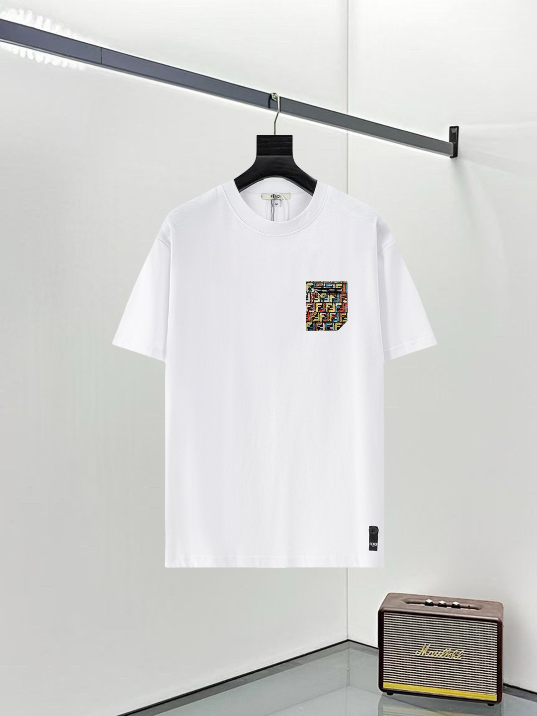 펜디 티셔츠 25SS 66ST280 화이트