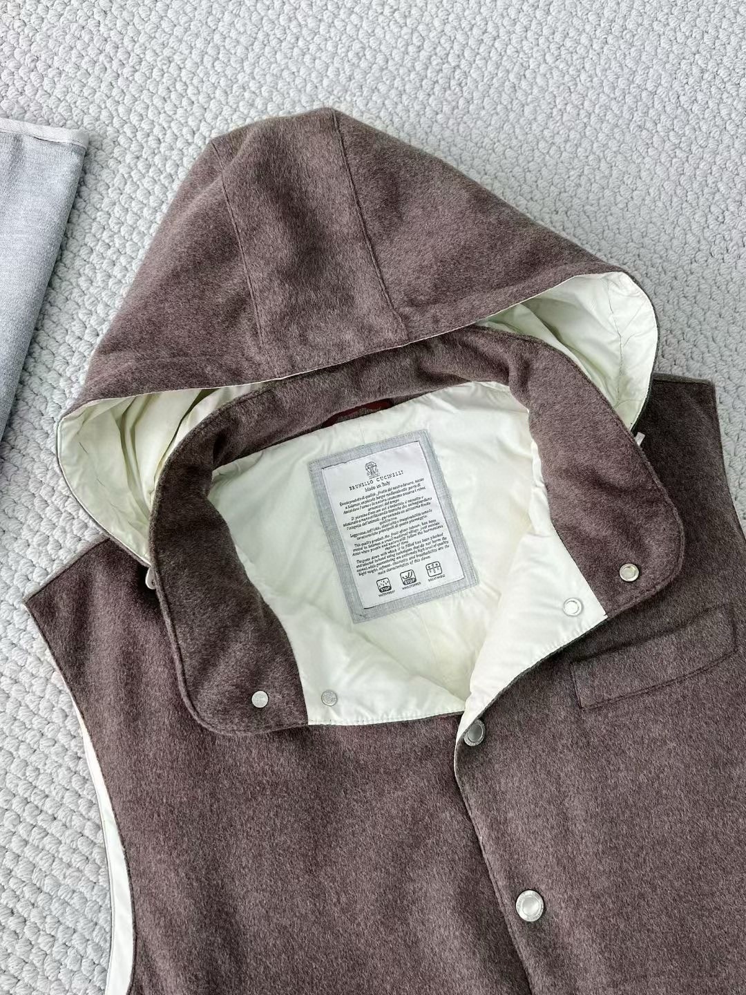 Alternative view of 브루넬로쿠치넬리 패딩 베스트 25FW BC099-5