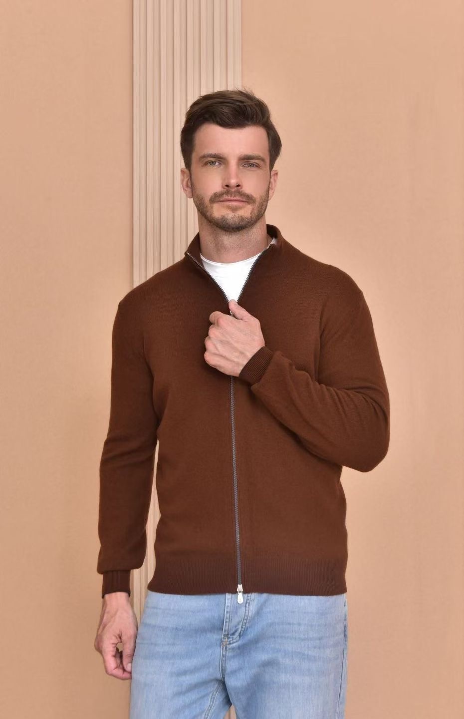 Alternative view of 브루넬로 쿠치넬리 집업 25FW BC034-5