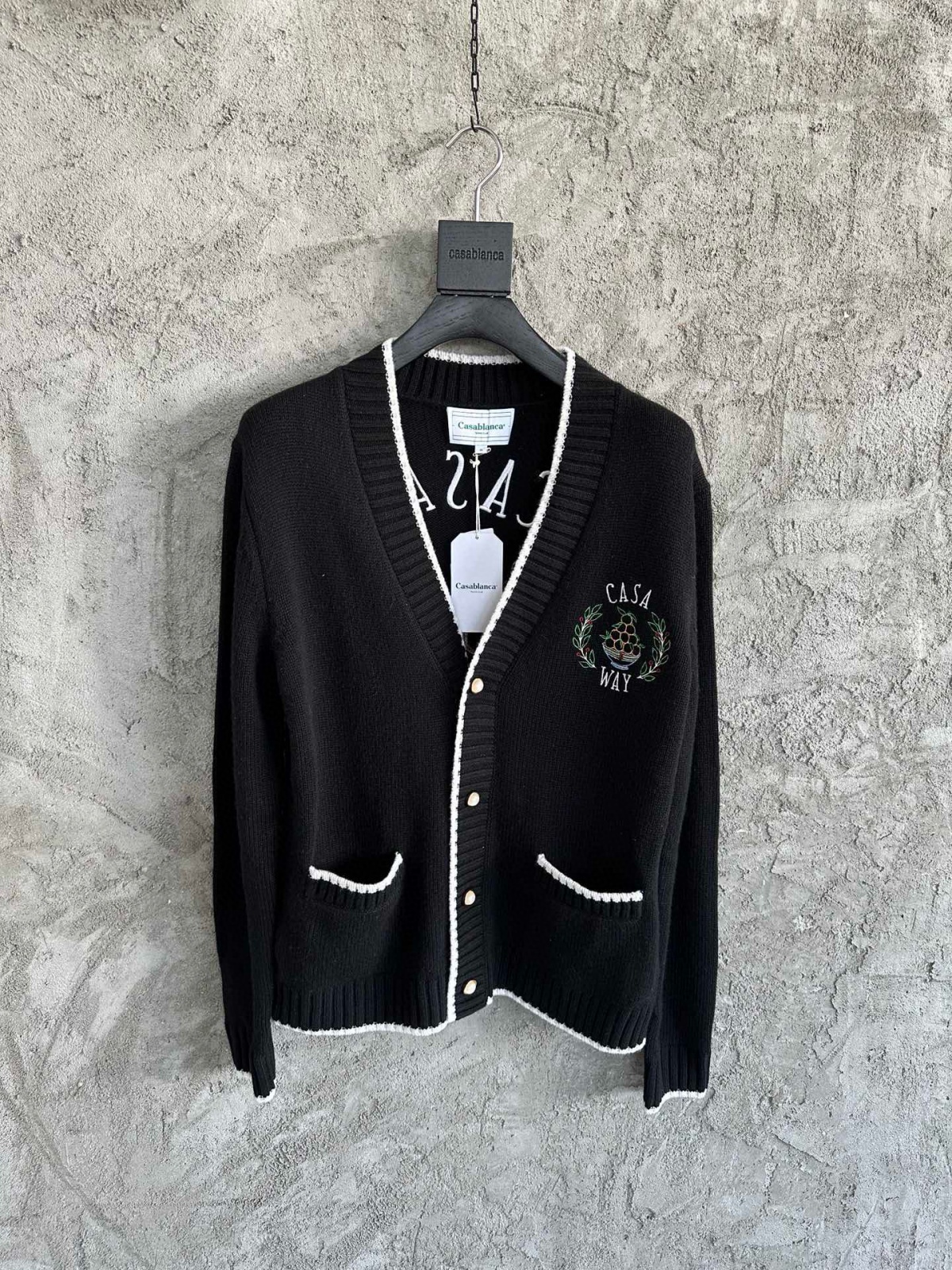 카사블랑카 가디건 25FW 1C082009