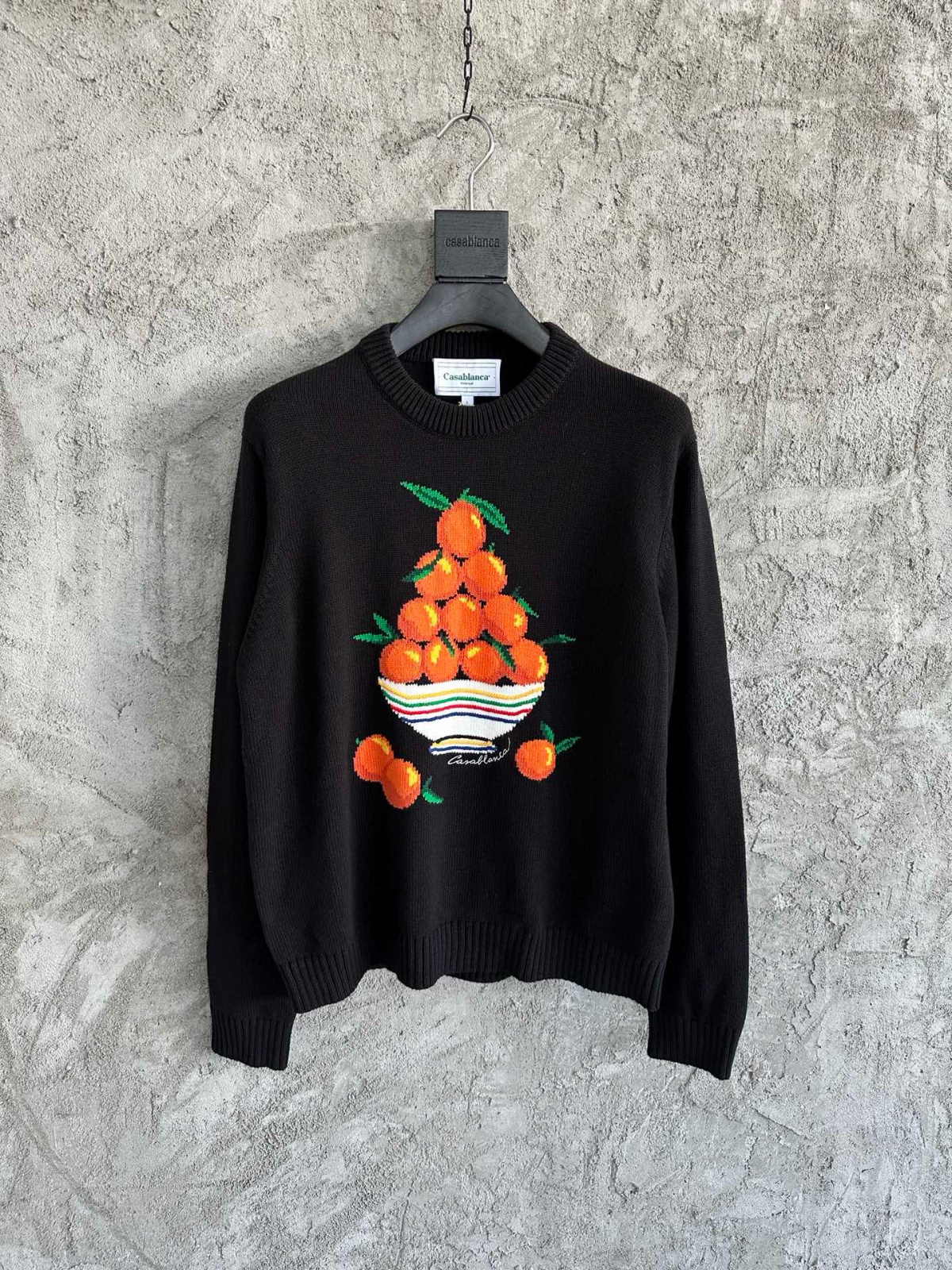 카사블랑카 스웨터 25FW 1C082010
