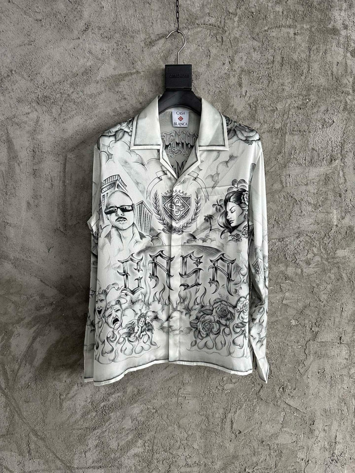 카사블랑카 셔츠 25FW 1C082013